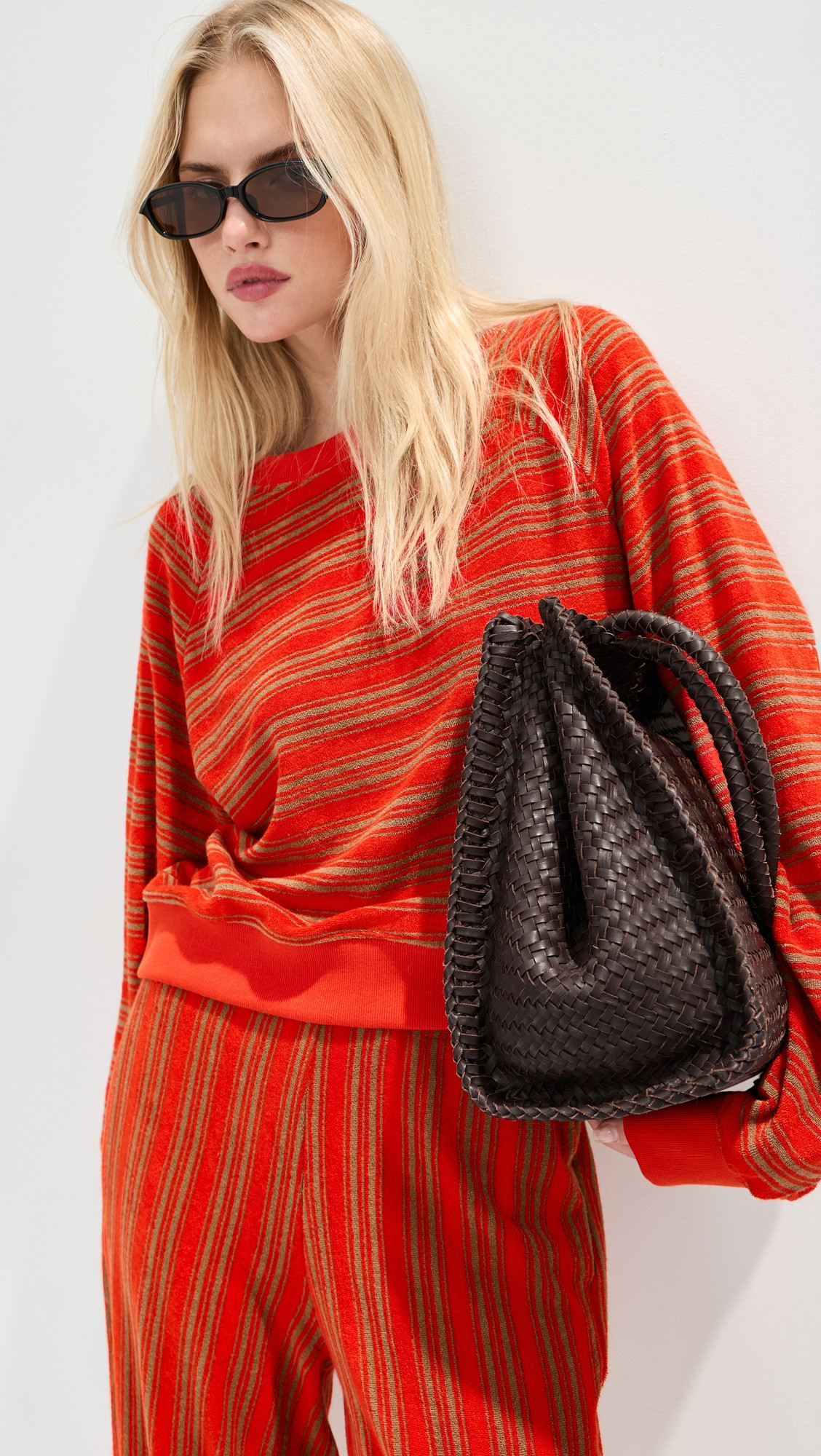 LE BOP Marlow Sweatshirt Clam Bake/Chocolate L | Shopbop