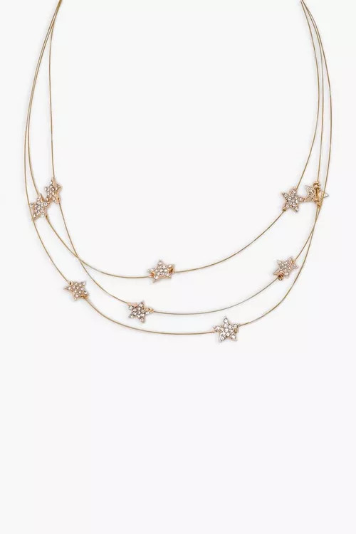 Embellished Star Choker | Boohoo.com (US & CA)