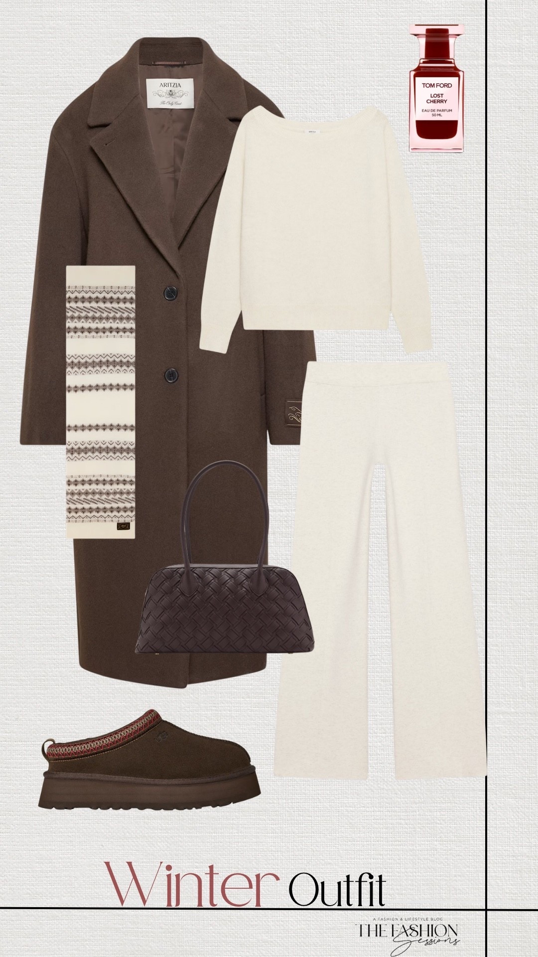 Winter Outfit | Matching Set | Brown Coat | Uggs | Quilted Bag | 

#LTKSeasonal #LTKHoliday
