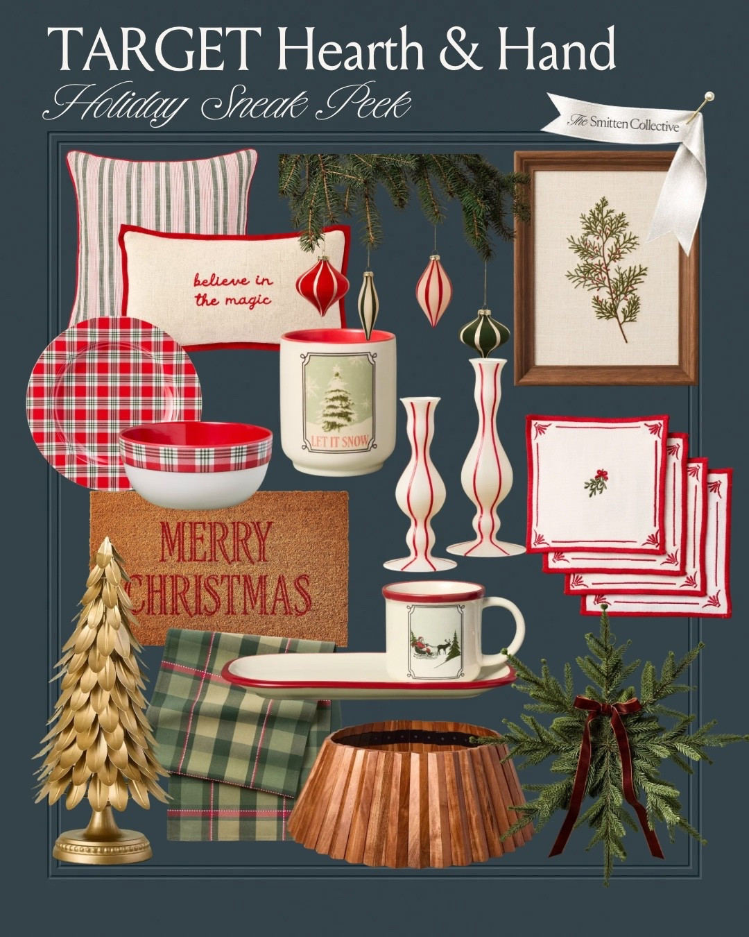 The Target Hearth & Hand holiday line launches today! Check out their beautiful, classic holiday decor! 🎄

#LTKHome #LTKSeasonal #LTKdayinmylife