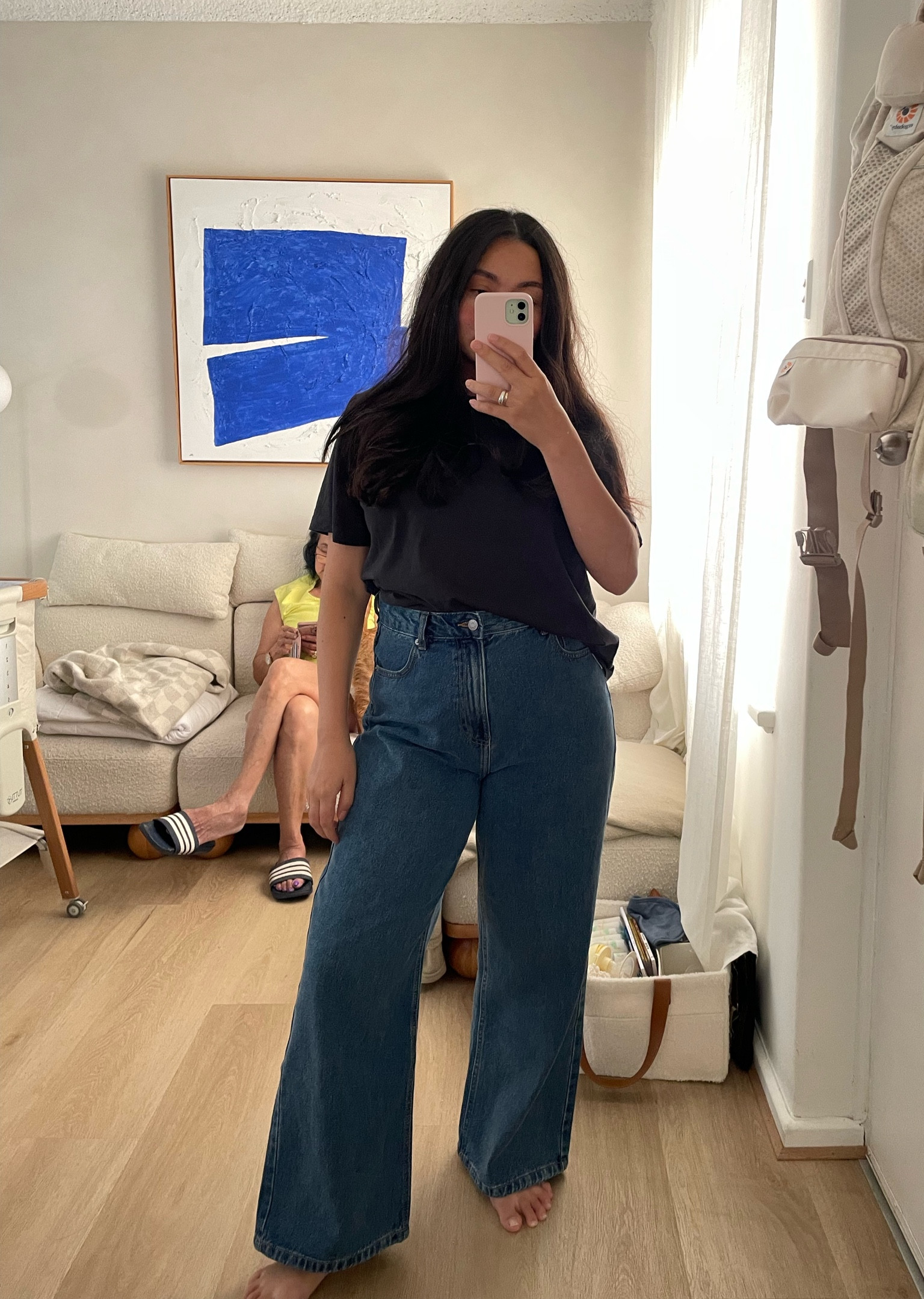 Best postpartum jeans 