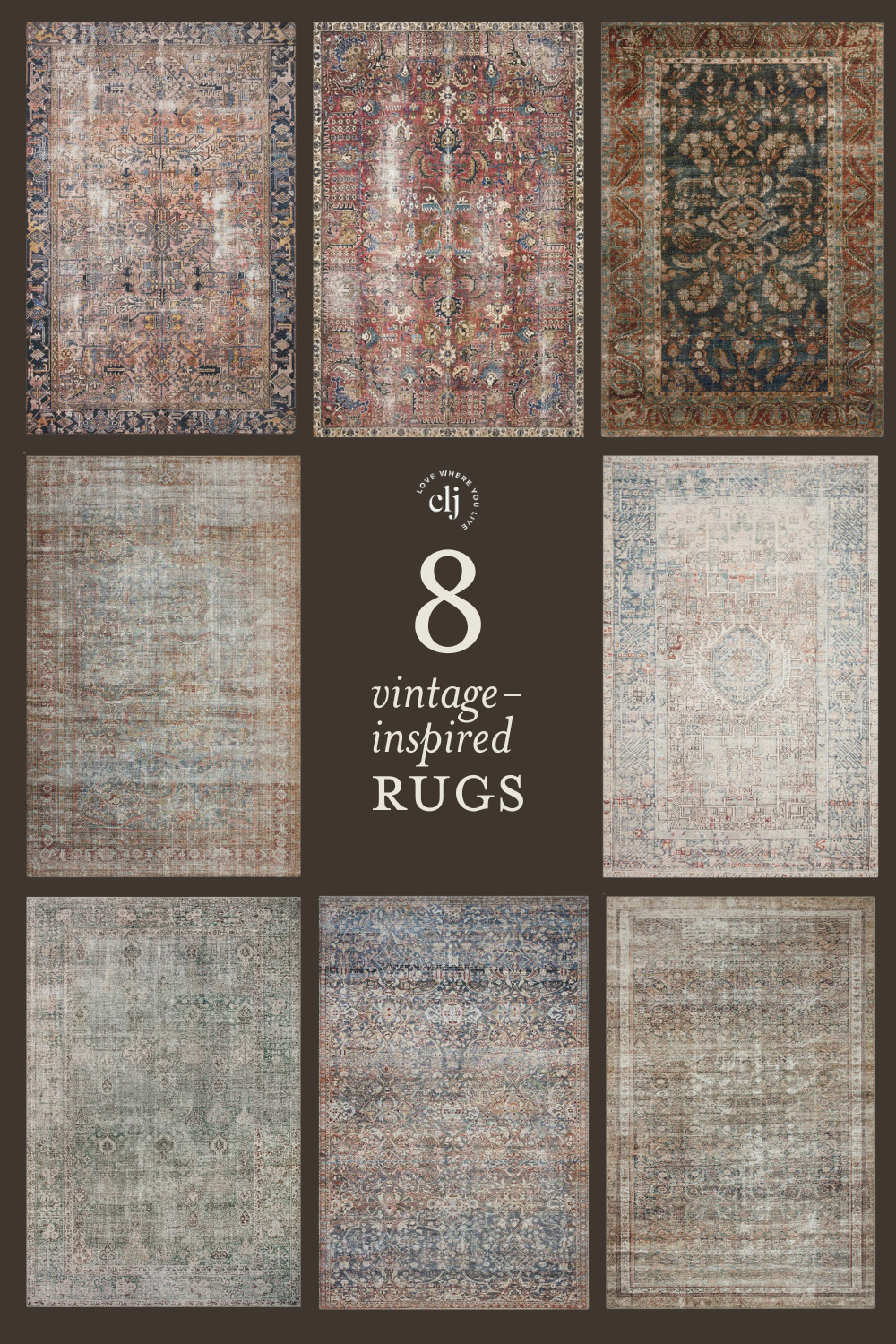 Vintage inspired rugs from our Jules collection with Loloi! 

 #LTKHome #LTKSaleAlert #LTKStyleTip