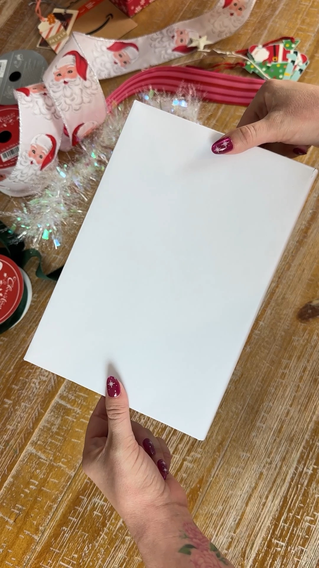 The gift wrap trick I wish I knew sooner! Christmas wrapping 🎁

#LTKHoliday #LTKSeasonal #LTKWatchNow