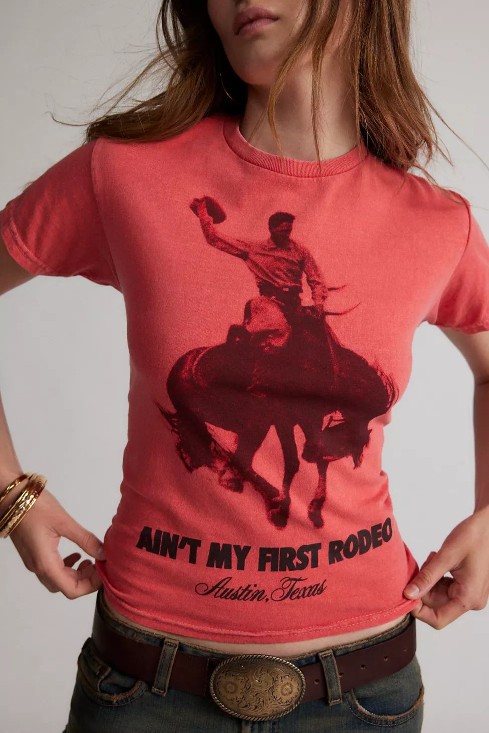 Not My First Rodeo Graphic Slim Tee | Urban Outfitters (US and RoW)