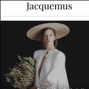 Jacquemus SS17 wide brimmed straw hat | Poshmark