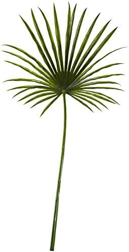 Nearly Natural 50in. Fan Palm Spray Artificial Plant (Set of 2) | Amazon (US)