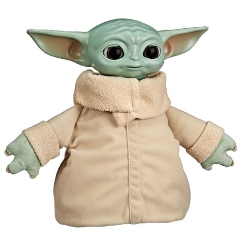 STAR WARS Action Buddy Grogu 10-Inch Animatronic, Interactive Plush, Action Figure, The Mandalorian & Grogu Toys for Kids Ages 4+ | Amazon (US)
