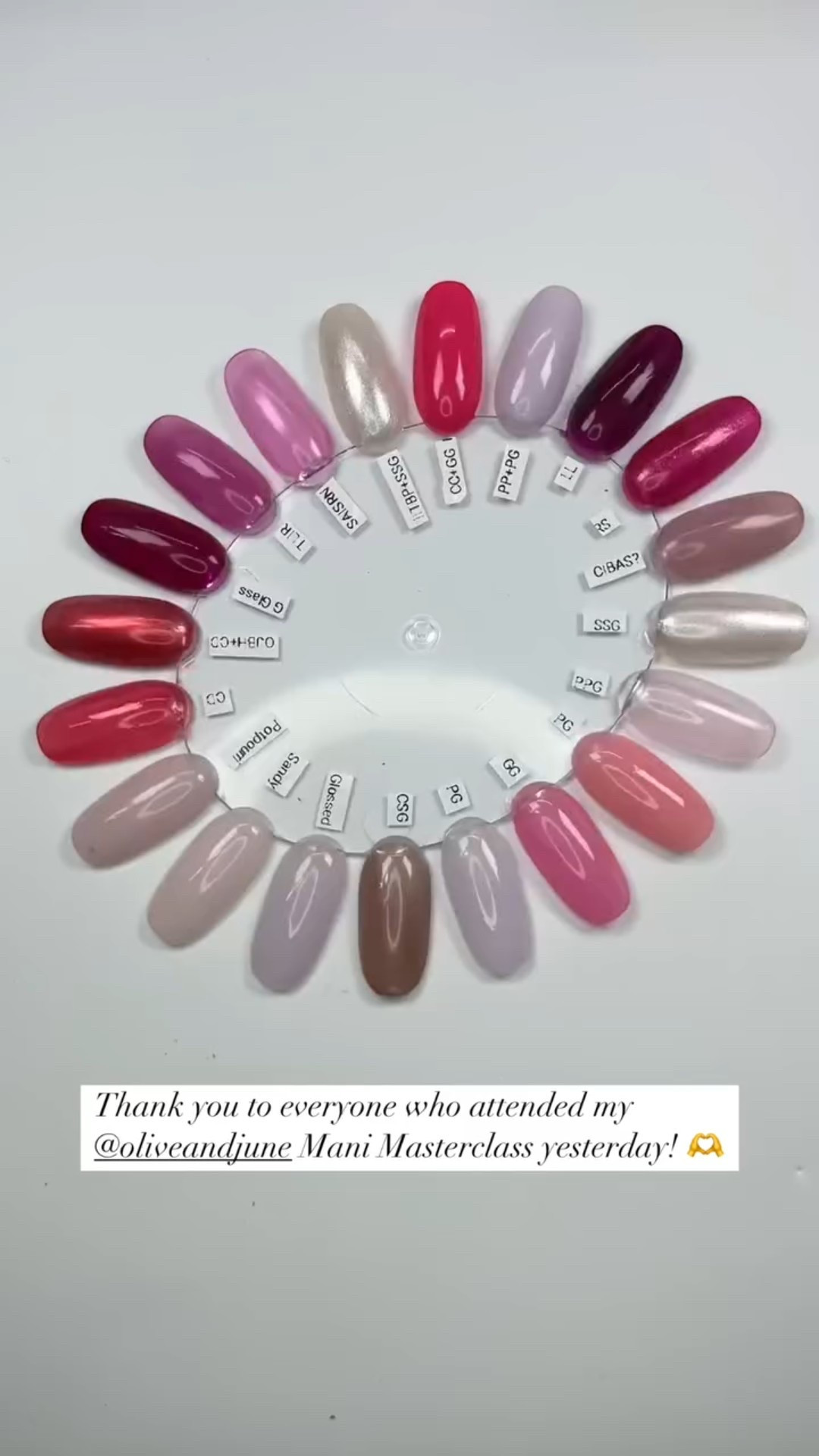 Thank you to those who were able to join me at yesterday’s Glossy + Healthy Nail Routine @oliveandjune Mani Masterclass! I’ll be posting the combos we covered and painted last night. 

Let me know what questions I can answer for you! 🥰

Use CARINA20 for 20% off first Olive and June Systems. Link in bio ♥️ I am so grateful whenever you shop through my link, it helps me stay in the program and allows me to continue to do these type of posts for you! 

#oliveandjune #oliveandjunepartner #oliveyourmani #theinstantmani #pressonnails #ojnails #perfectnails #diymanicure #💅byPoppy #olivemymani #WeekendManis #quickdry #winternails #springnails #lipglossnails #lipglossmanicure

#LTKGiftGuide #LTKBeauty #LTKHoliday