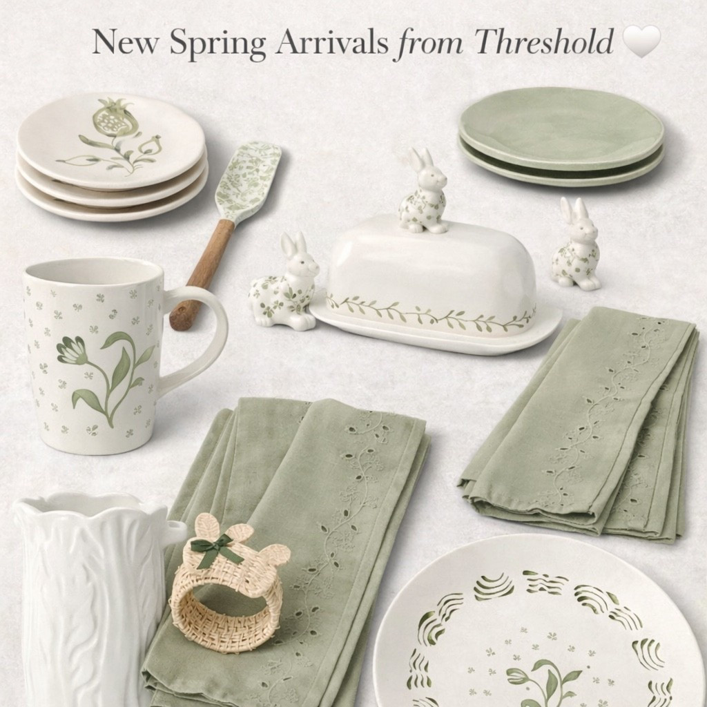 New Spring Arrivals from Threshold 🤍

#Threshold #ThresholdDecor #TargetHome #TargetFinds #TargetStyle #TargetDecor #NewArrivals #SpringNewArrivals #ShopTarget #TargetSpring


#LTKHome #LTKdayinmylife #LTKSeasonal