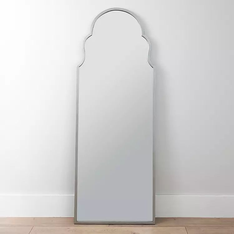 New!Silver Maria Arch Leaner Mirror | Kirkland's Home
