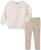 Juicy Couture Baby Girls' 2 Pieces Sweater Legging Set, White/Print, 3-6 Months | Amazon (US)