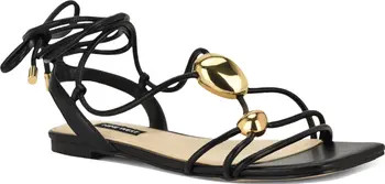 Nine West Niraa Ankle Wrap Sandal (Women) | Nordstrom | Nordstrom