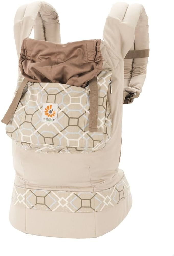 Ergobaby Organic Baby Carrier, Lattice/Taupe (Discontinued by Manufacturer) | Amazon (US)