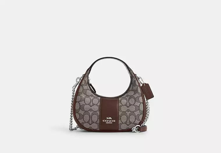 Carmen Mini Crossbody In Signature Jacquard | Coach Outlet US