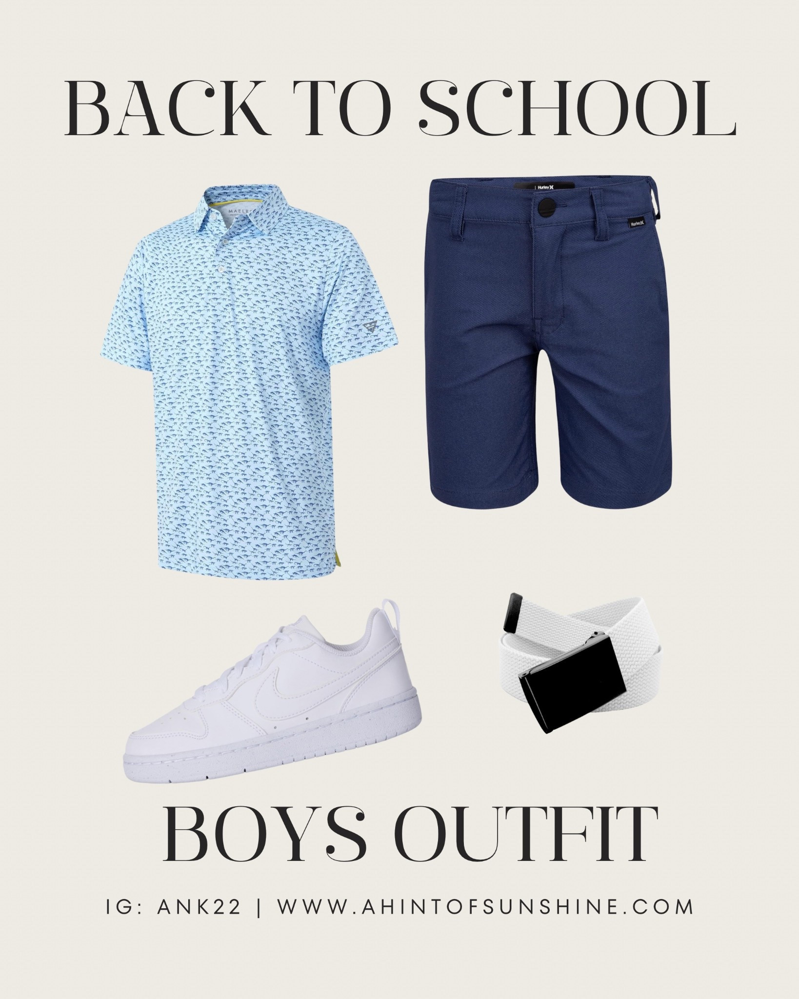Back to school boys outfit! I love this easy wash, wrinkle resistant dinosaur polo shirt and performance shorts for my little buddy! 💙🦖

#LTKKids #LTKFamily #LTKActive