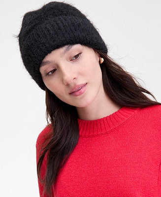 Solid Brushed Beanie, Macy's Exclusive | Macy's