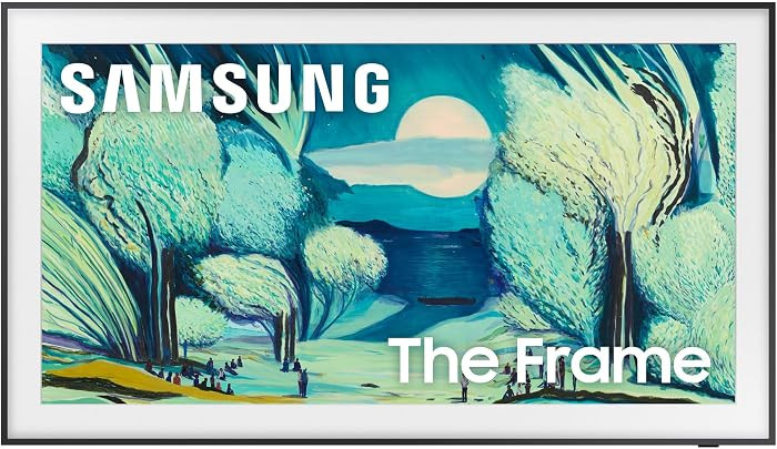 Samsung 43-Inch Class The Frame LS03F 4K QLED Smart TV (2025 Model) Slim Fit Wall Mount, Modern Frame Design, NQ4 AI Gen2 Processor, Art Mode, Artful Picture Quality, Samsung Vision AI, Alexa Built-in | Amazon (US)