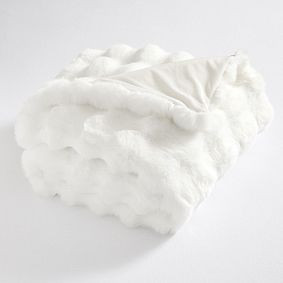 Marshmallow Cozy Throw | Pottery Barn Teen