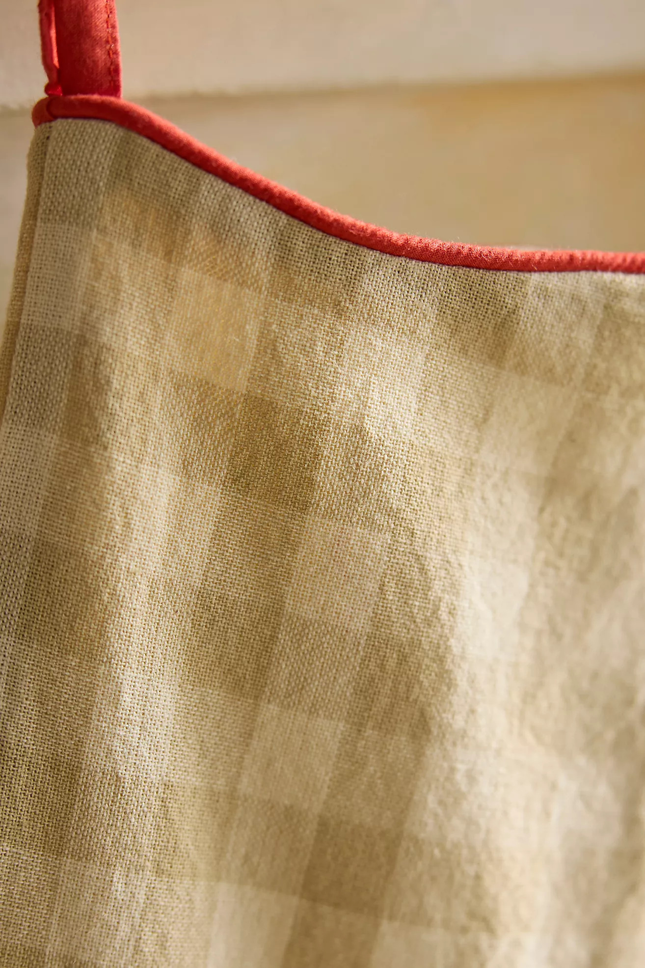 Gingham Cotton Stocking | Anthropologie (US)