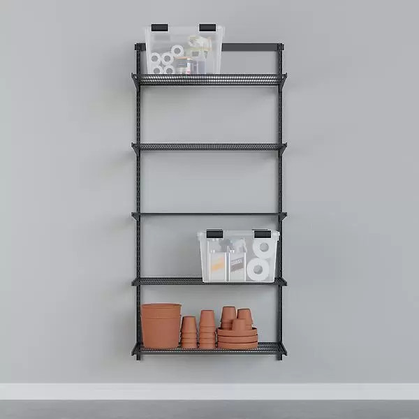 Garage+ 6-Tier 3' Wall Shelving Solution | The Container Store