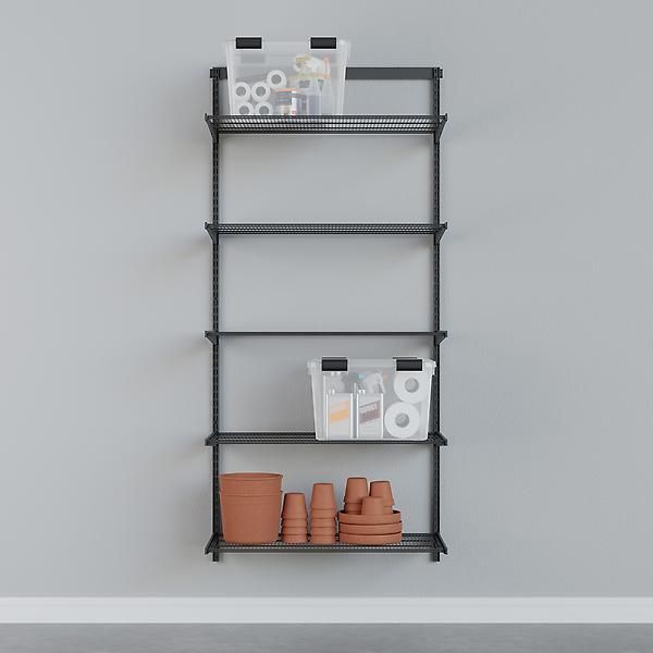 Garage+ 6-Tier 3' Wall Shelving Solution | The Container Store
