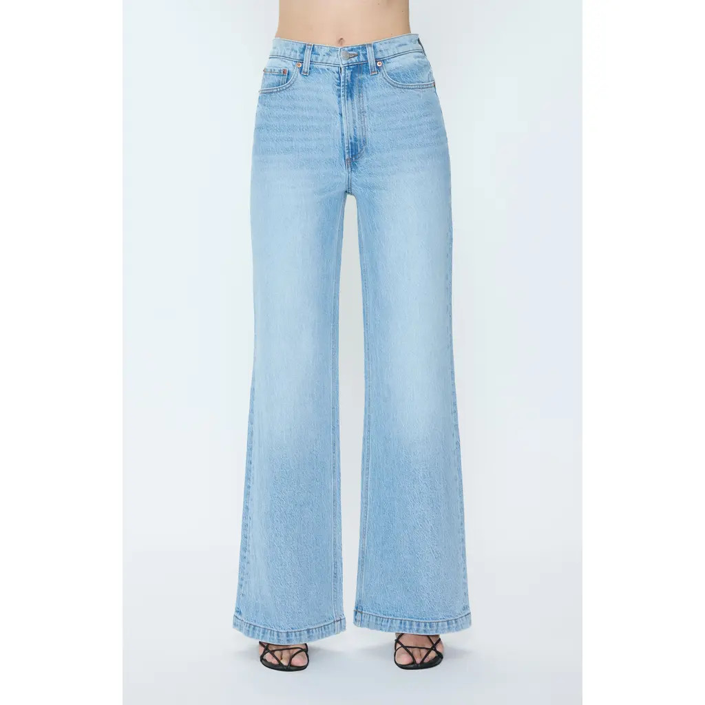 Pistola Lana High Waist Wide Leg Jeans in Perspective at Nordstrom, Size 24 | Nordstrom