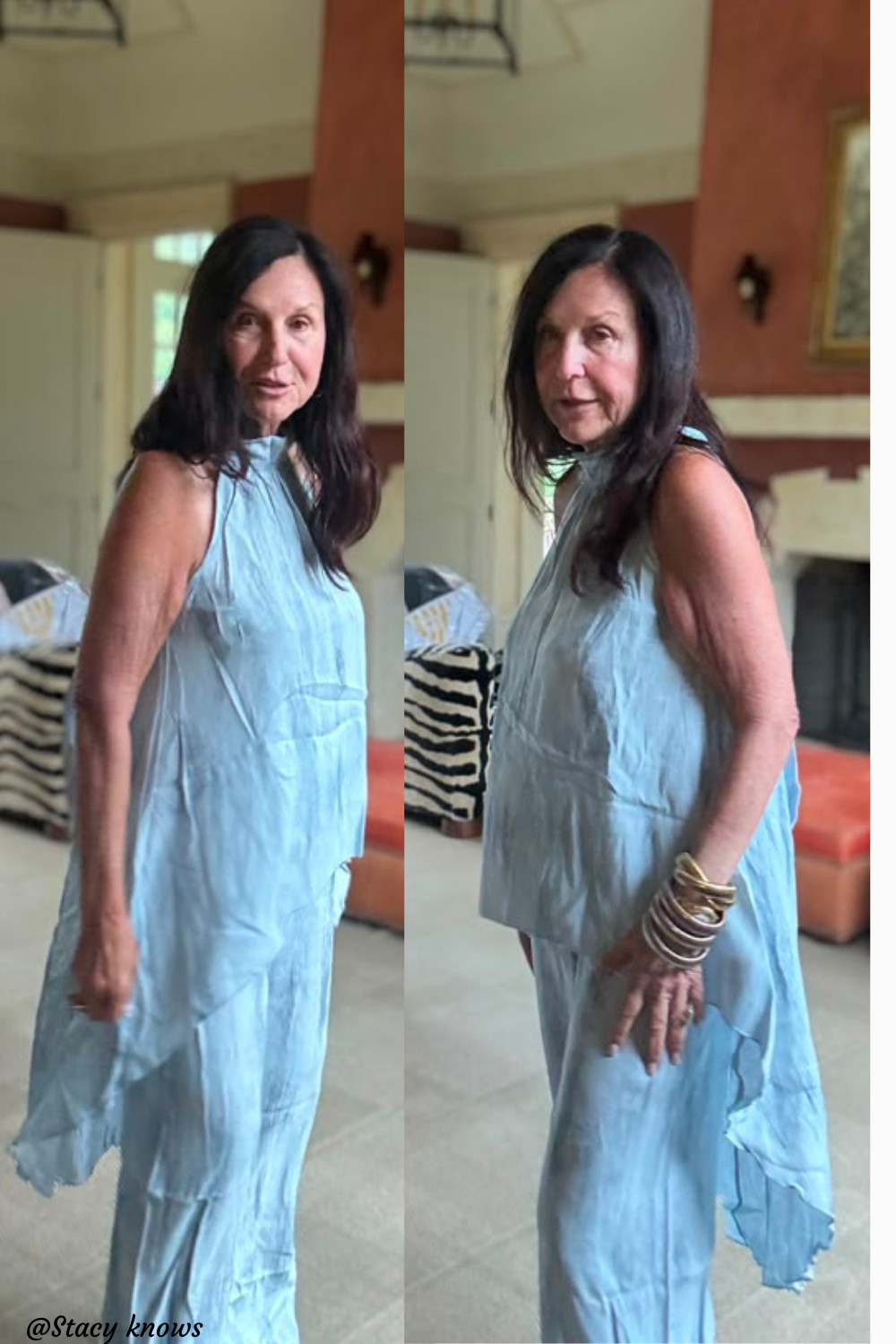 Effortless elegance in one perfect set. This chic solid two-piece features a stunning twist halter top with a high-low hem paired with matching long pants, creating the ultimate silhouette for warm-weather dressing. Whether you're heading to a summer party, packing for vacation, or planning a chic date night, this versatile outfit serves effortless style.

#TwistHalter #TwoPieceSet #SummerOutfits #VacationStyle #DateNightLook #StreetStyleFashion #ChicOutfits #SpringWardrobe #LTKstyletip #LTKunder50 #LTKtravel 

 #LTKootd #LTKSeasonal #LTKOver40