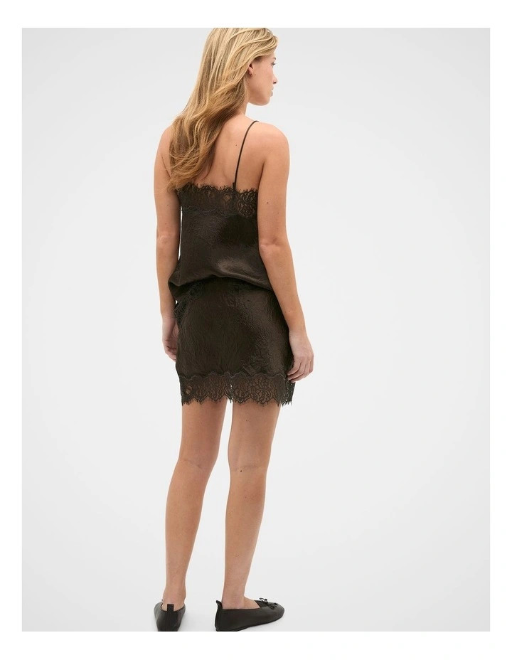 Seed HeritageLace Trim Mini Skirt in Coffee Bean | Myer