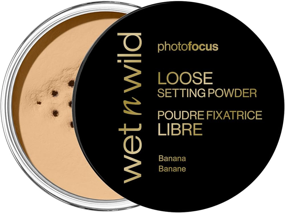 wet n wild Photo Focus Loose Baking Setting Powder, Highlighter Makeup, Suitable for All Skin Ton... | Amazon (US)