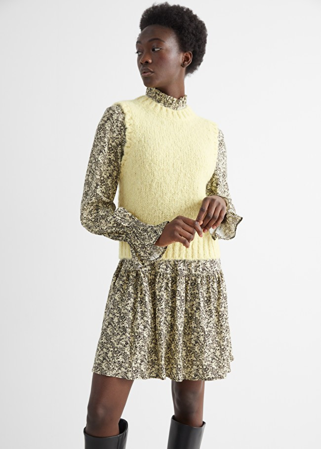 Fuzzy Scallop Knit Vest | & Other Stories (EU + UK)