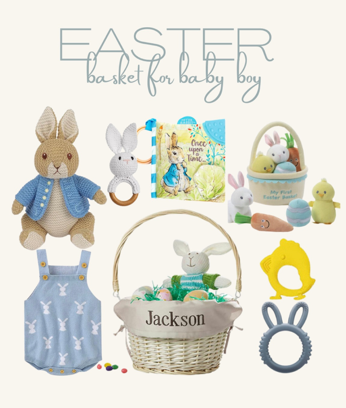 Easter 
Baby’s first Easter 
Baby boy Easter outfit 
Easter toys 
Easter basket 
Easter basket stuffers 
Amazon finds 


#LTKbaby #LTKfamily #LTKSeasonal