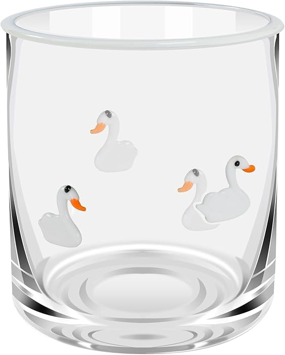 14 Ounce Icon Juice Glasses, Aesthetic Cocktail & Old Fashioned Drinking Glasses, Iconic Clear Gl... | Amazon (US)