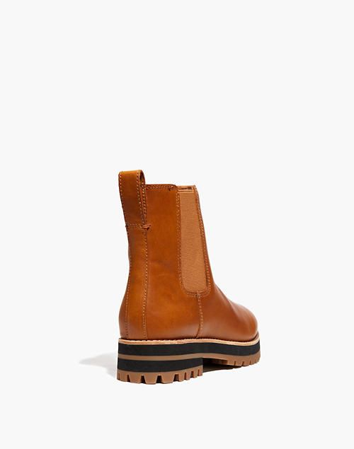 The Ivy Chelsea Boot in Leather | Madewell