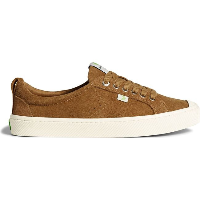 Cariuma | Women's OCA Low Suede Kids Sneaker, Camel Brown (Multicolor, Size US 6.5) | Maisonette | Maisonette