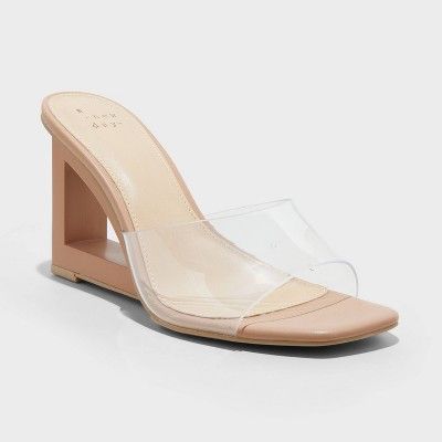 Women's Susana Wedge Heels - A New Day™ Clear | Target