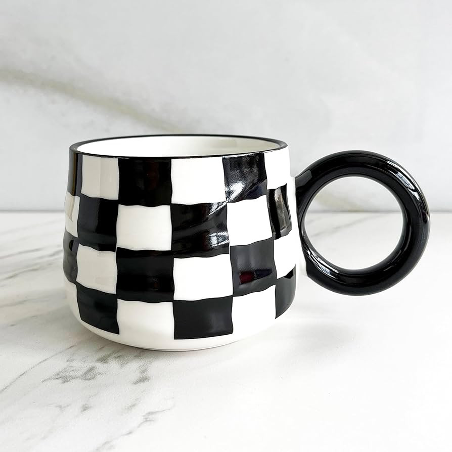 Rubdub Ceramic Coffee Mugs for Men/Women, 12 oz Coffee Cups with Handle, Coffee Cappuccino Cocoa ... | Amazon (US)