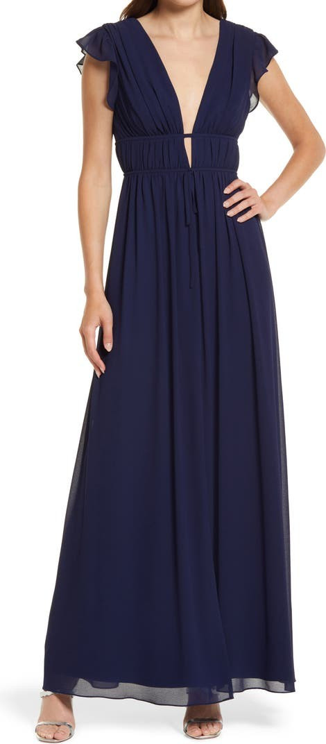 I'm All Yours Ruffle Maxi Dress | Nordstrom
