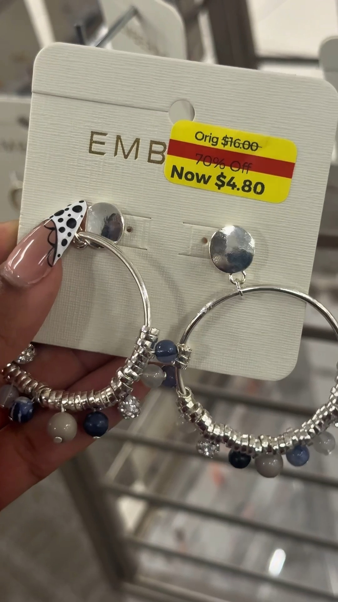 When I stop at Kohl’s, I always go to the clearance aisle… look at the savings girl