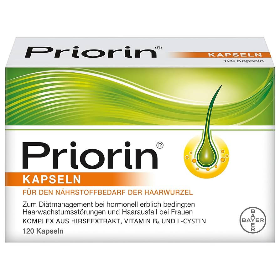 Priorin Kapseln - Haarkapseln mit Nährstoffen für die Haarwurzeln - bei hormonell erblich bedin... | Amazon (DE)