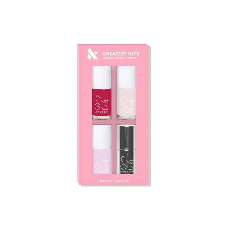 Olive &#38; June Nail Polish Kit - 4ct | Target