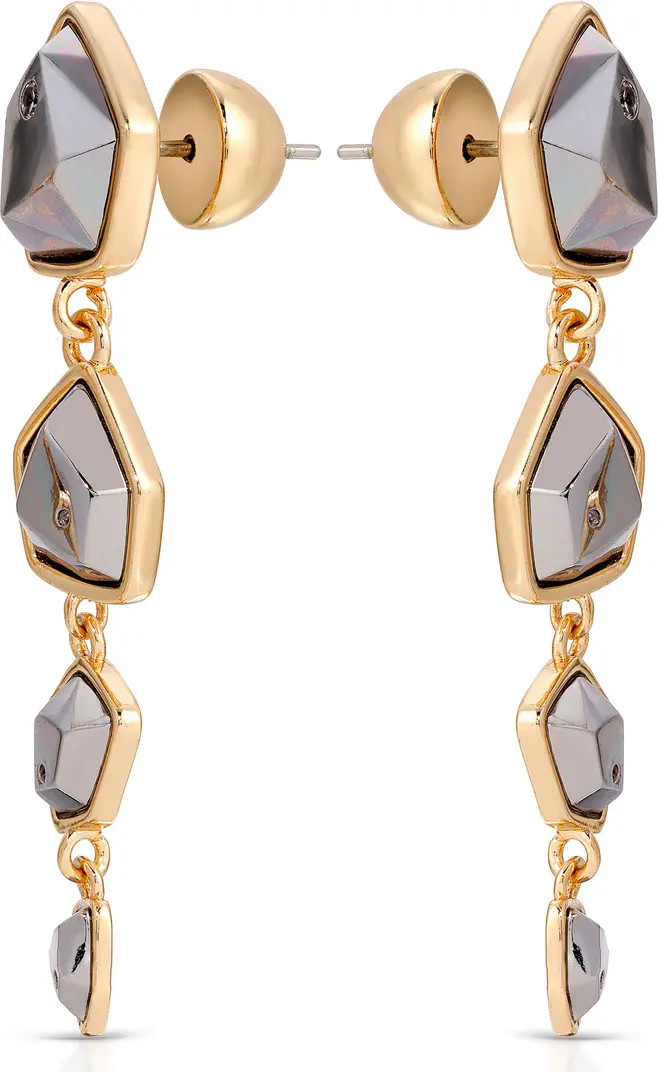 Ettika Faceted Metal Drop Earrings | Nordstrom | Nordstrom