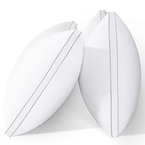 LUTE King Size Pillows Set of 2, Luxury Hotel Collection Down Alternative Pillows for Sleeping, Soft | Amazon (US)