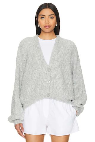 American Vintage Zolly Cardigan in Gris Chine from Revolve.com | Revolve Clothing (Global)