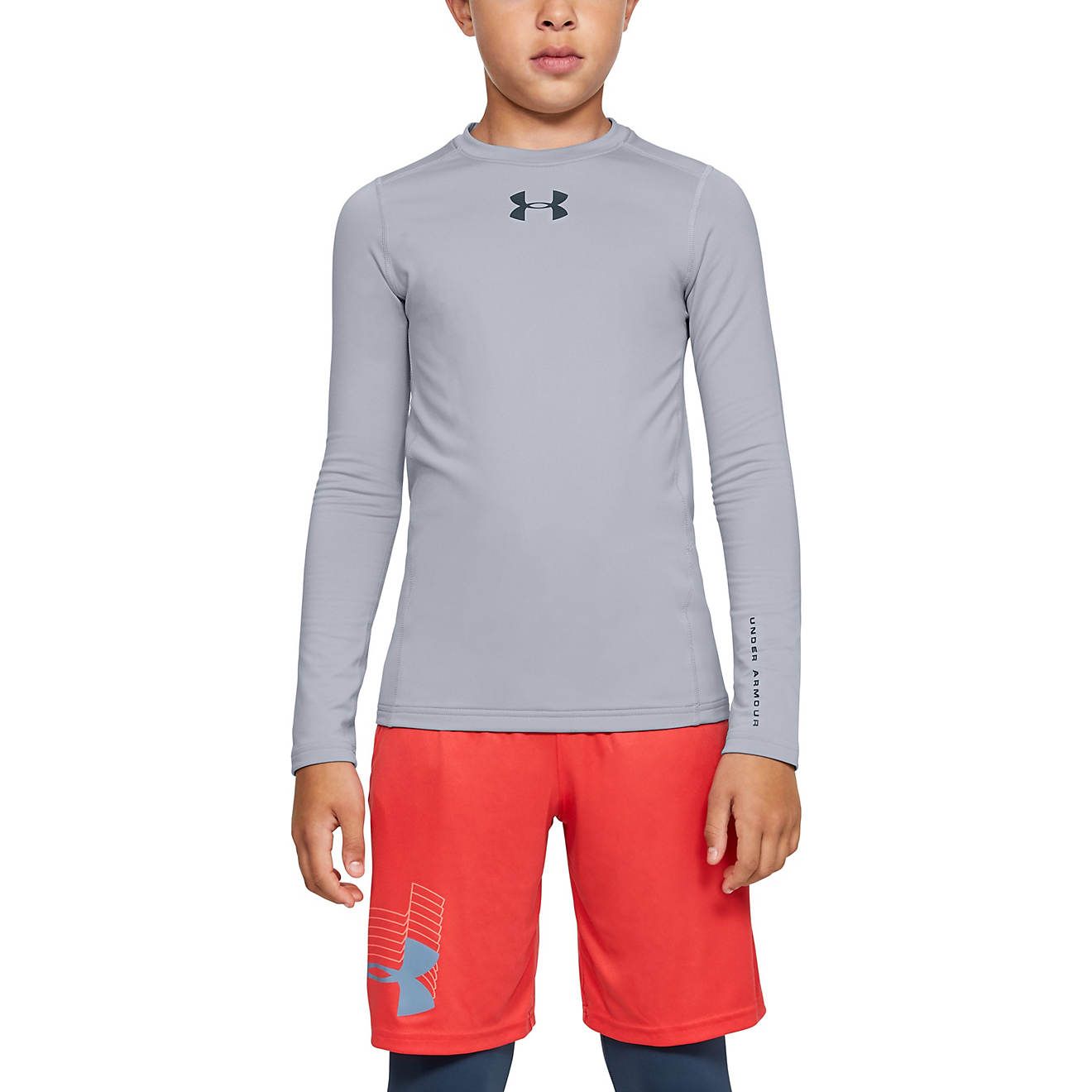 Under Armour Boys' ColdGear Armour Long Sleeve Shirt | Academy Sports + Outdoor Affiliate