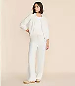 Lou & Grey Cable Sweater Straight Leg Pants | LOFT