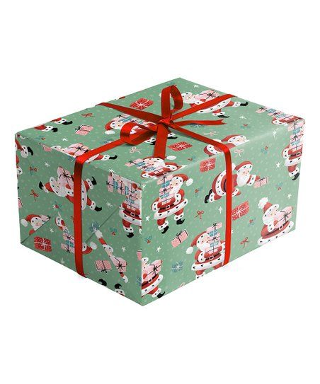 Cute Santa Wrapping Paper - Set of Three | Zulily