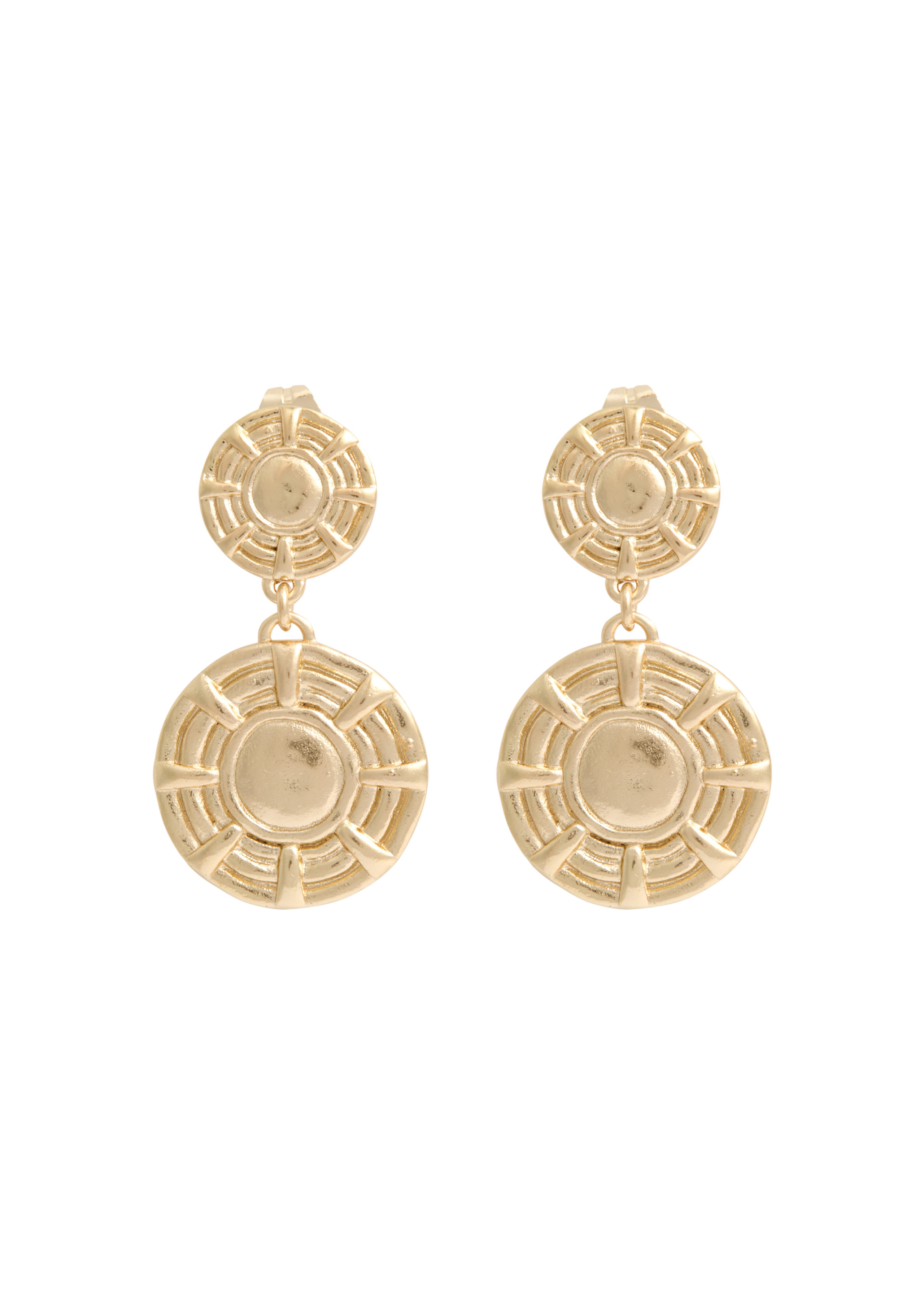 Apollo 18kt gold-plated drop earrings | Harvey Nichols