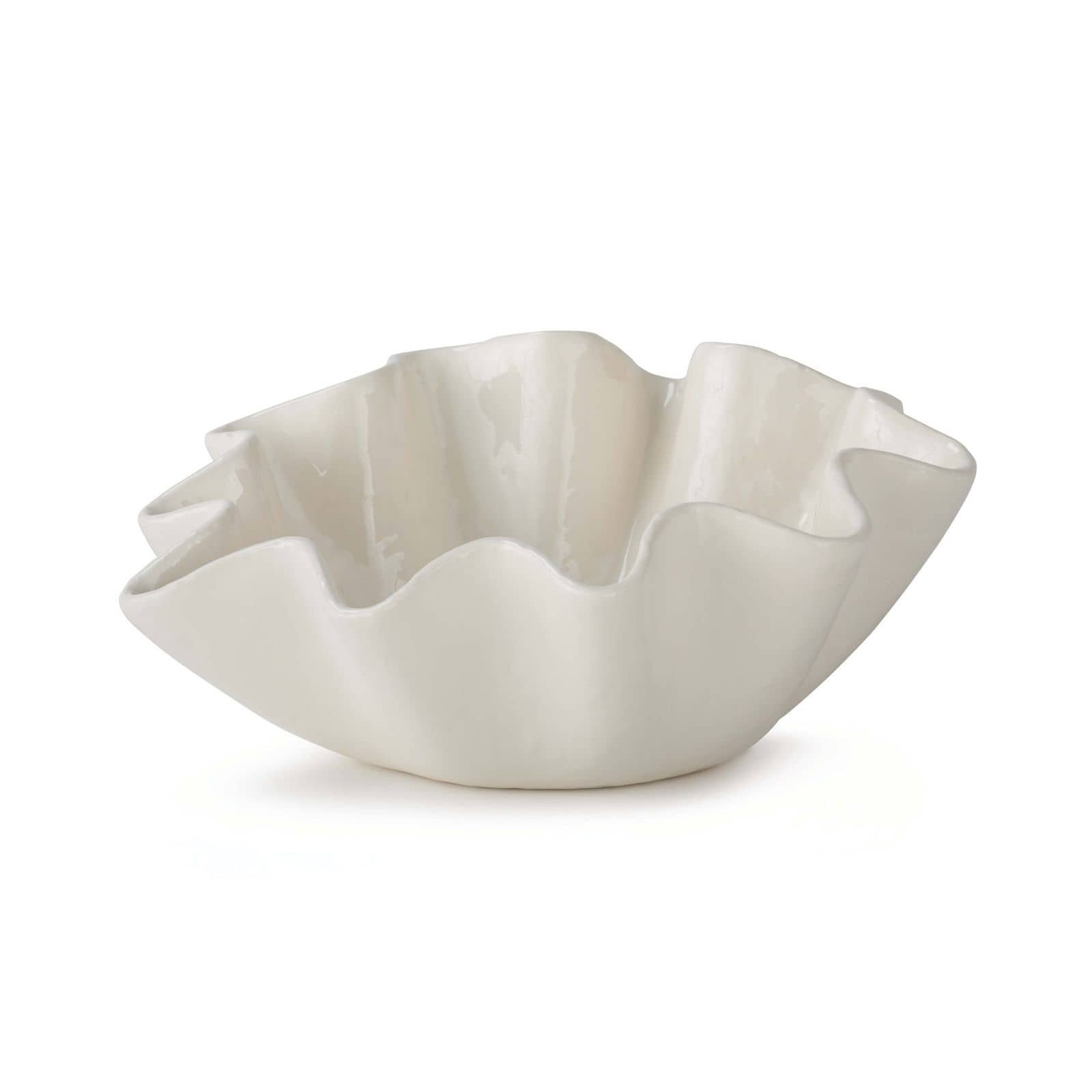 Regina Andrew - Ruffle Ceramic Bowl Medium | Philomena and Co.