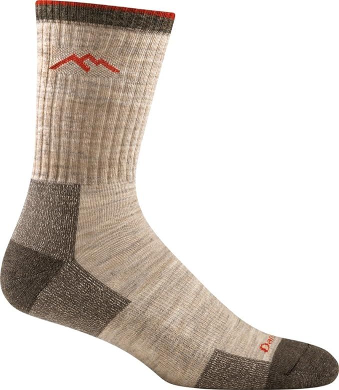 Amazon.com: DARN TOUGH (STYLE #1466) Men's Merino Wool Micro Crew Hiker Sock With Cushion - Oatme... | Amazon (US)