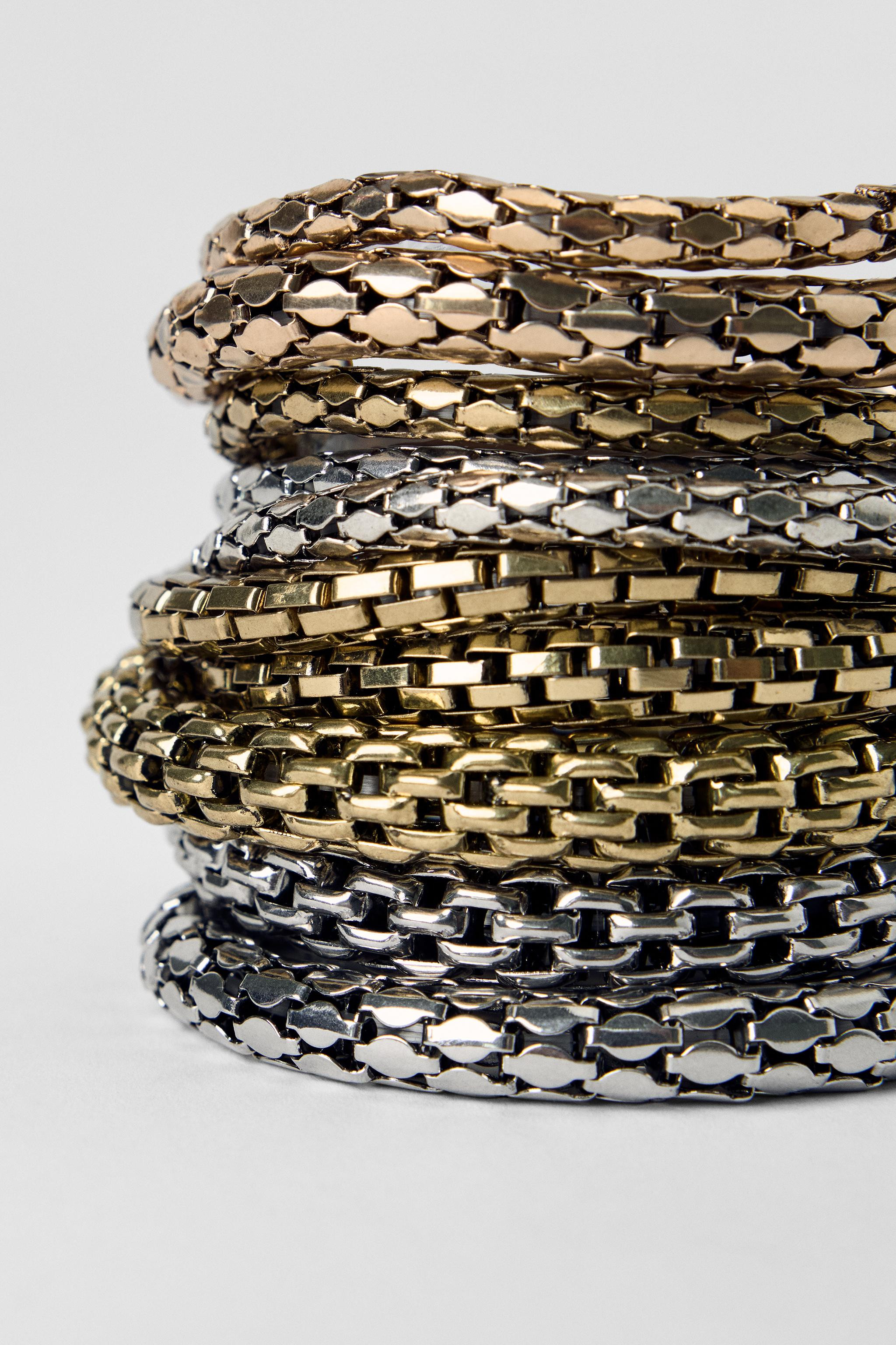 METAL BRACELET PACK KATE MOSS X ZARA | Zara US